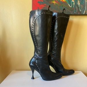 John Fluevog Heeled mid-calf Boots, Size 8.5